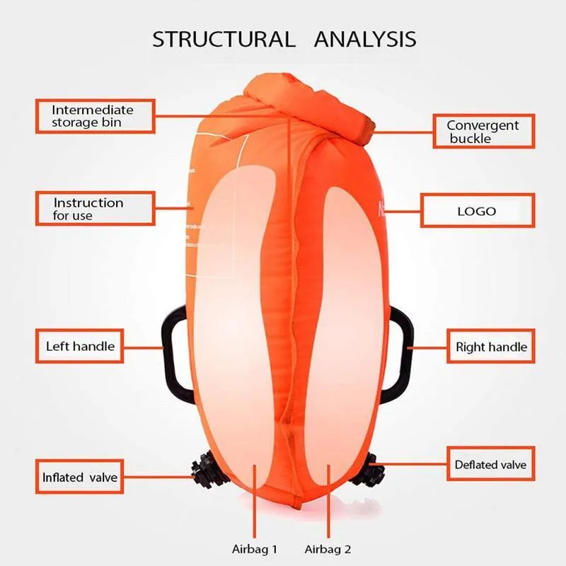 28L High Visible Safety Dry Bag