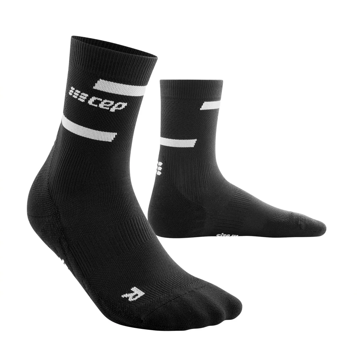 CEP Men's The Run Mid Cut Compression Socks 4.0