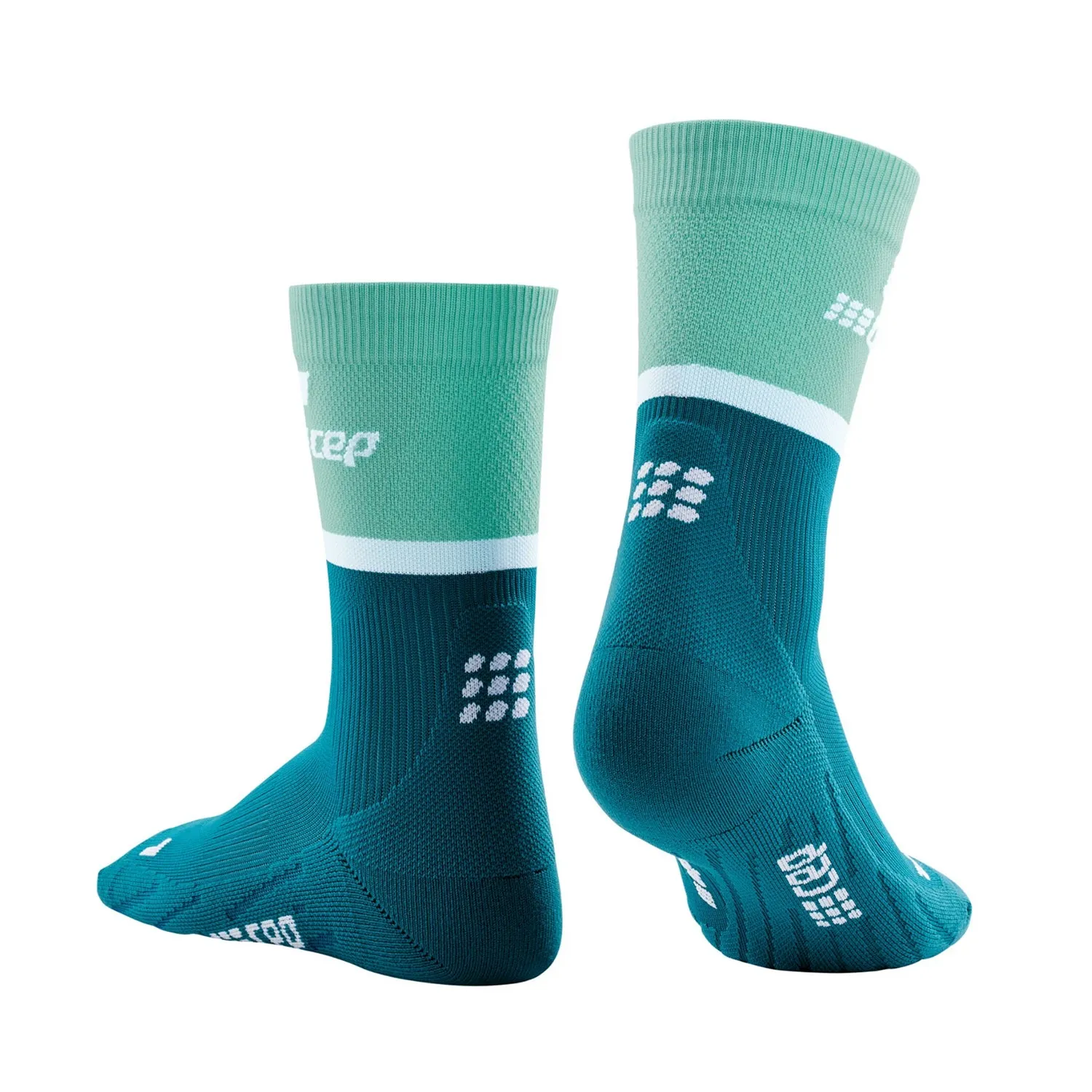 CEP Men's The Run Mid Cut Compression Socks 4.0