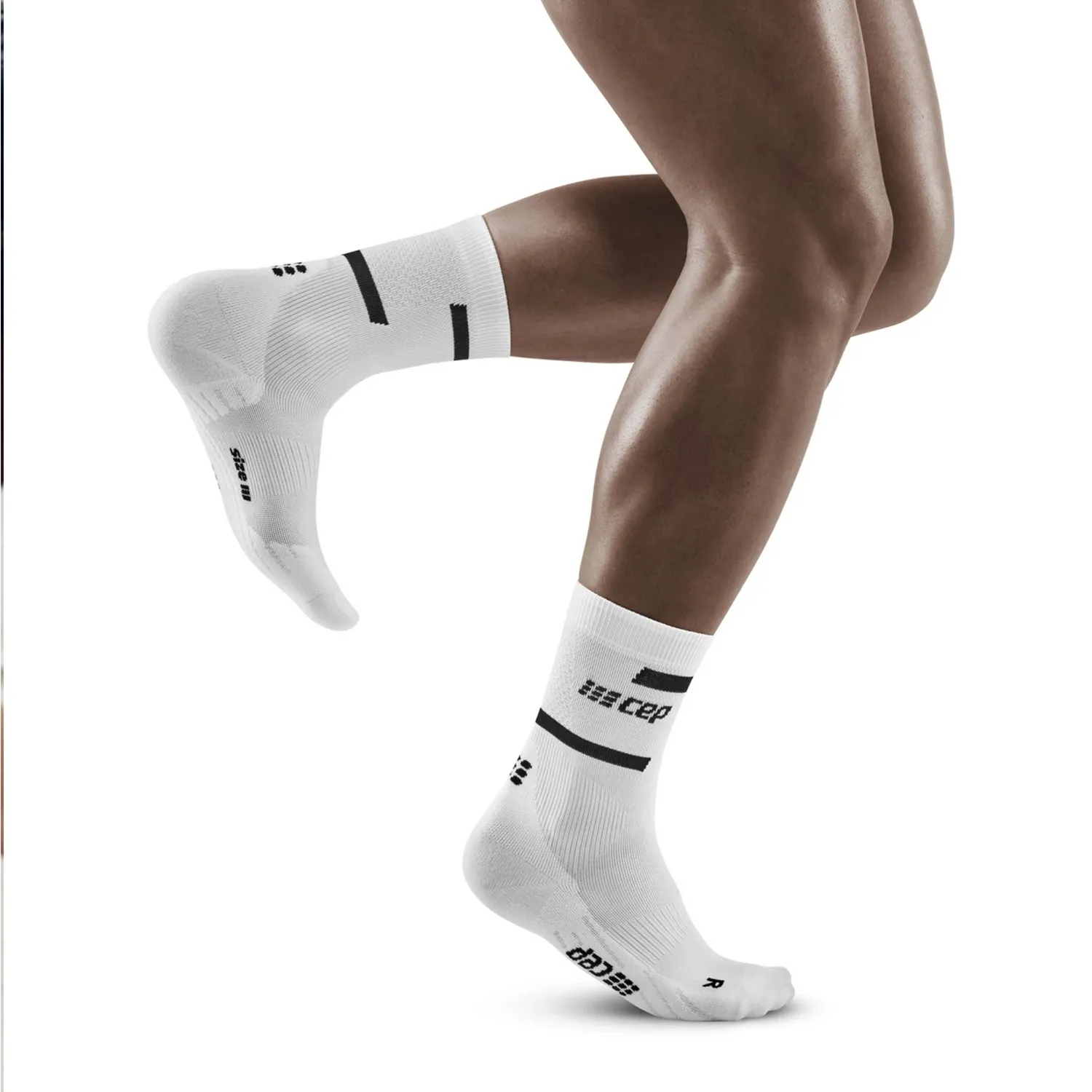 CEP Men's The Run Mid Cut Compression Socks 4.0