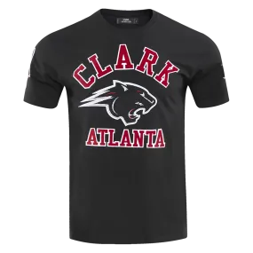 CLARK ATLANTA UNIVERSITY CLASSIC MEN'S STACKED LOGO TEE (BLACK)