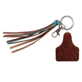 Ear Tag Tassel Key Ring (GFT9815)