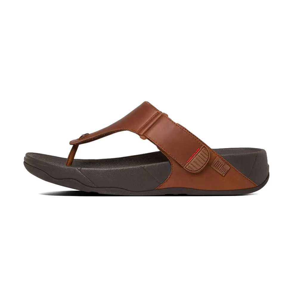 FitFlop Men's Trakk II Sandals - Dark Tan