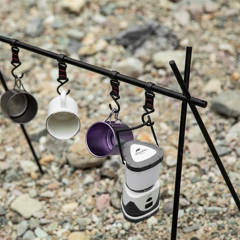 Folding Aluminum Alloy  Camping Rack with hook