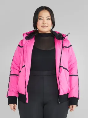 Janika Hooded Ski Puffer Coat