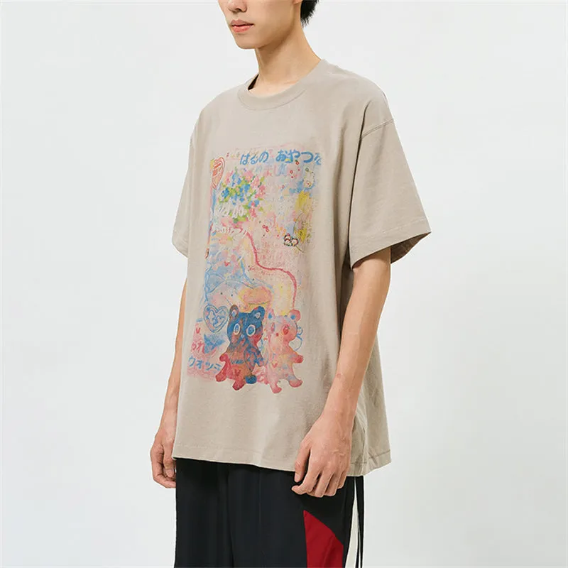 Lamb Bears Dreamy Printed Tees