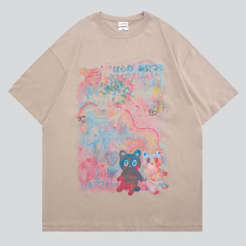 Lamb Bears Dreamy Printed Tees