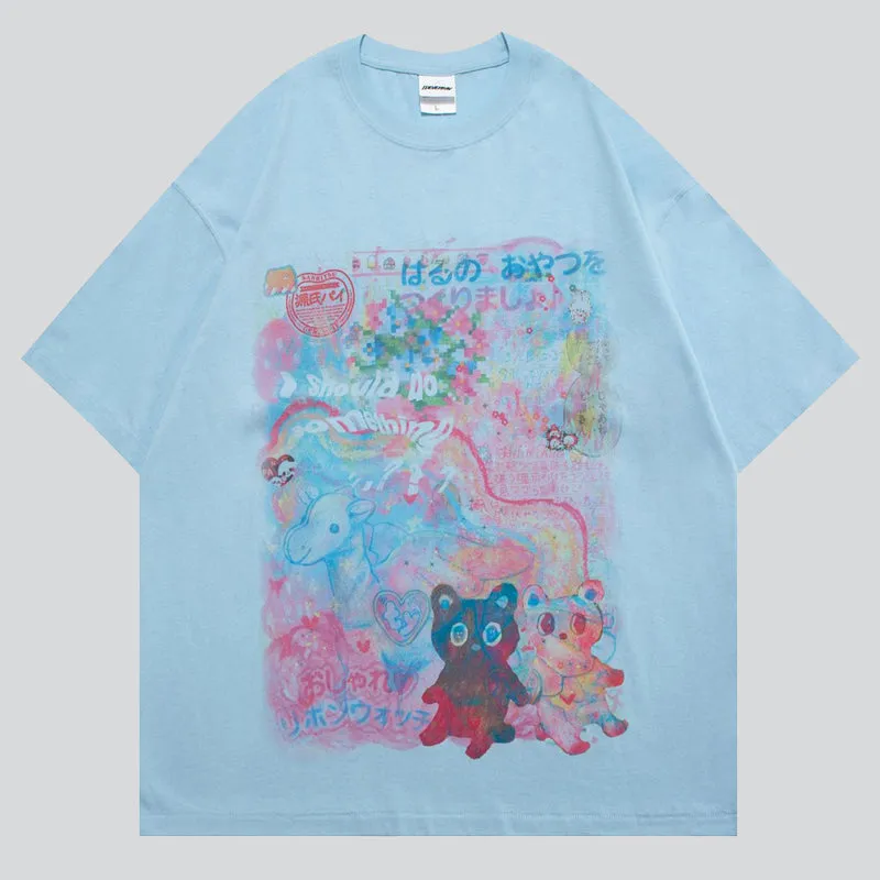 Lamb Bears Dreamy Printed Tees