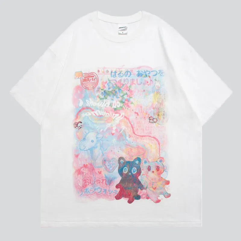 Lamb Bears Dreamy Printed Tees