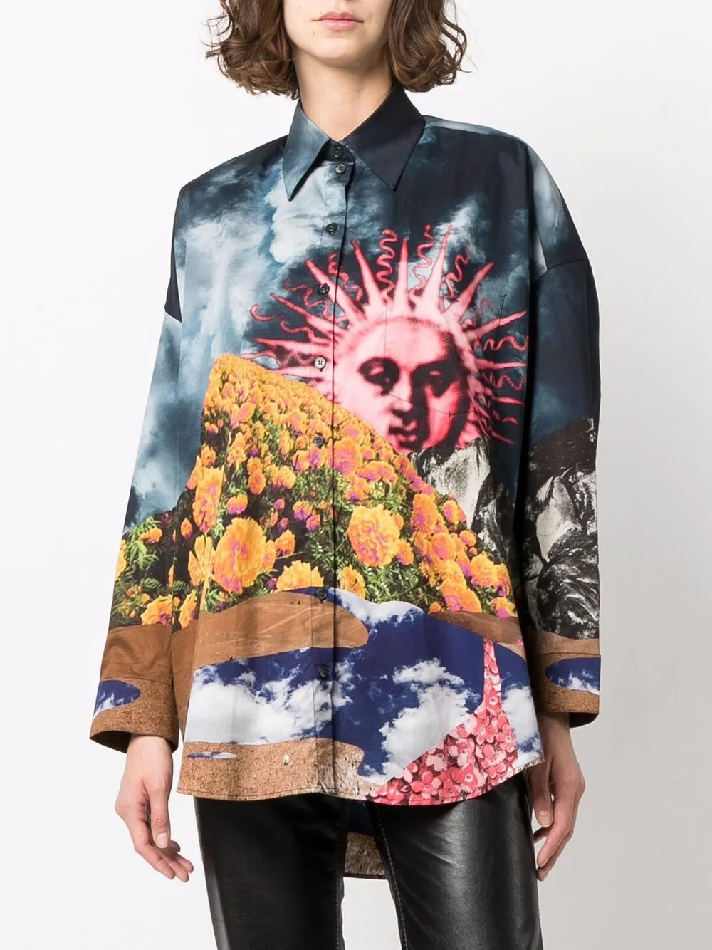 LANDSCAPE PRINT SHIRT