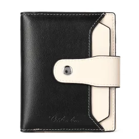 Lnna Small Wallet Zippered Checkbook Cover — ID Window