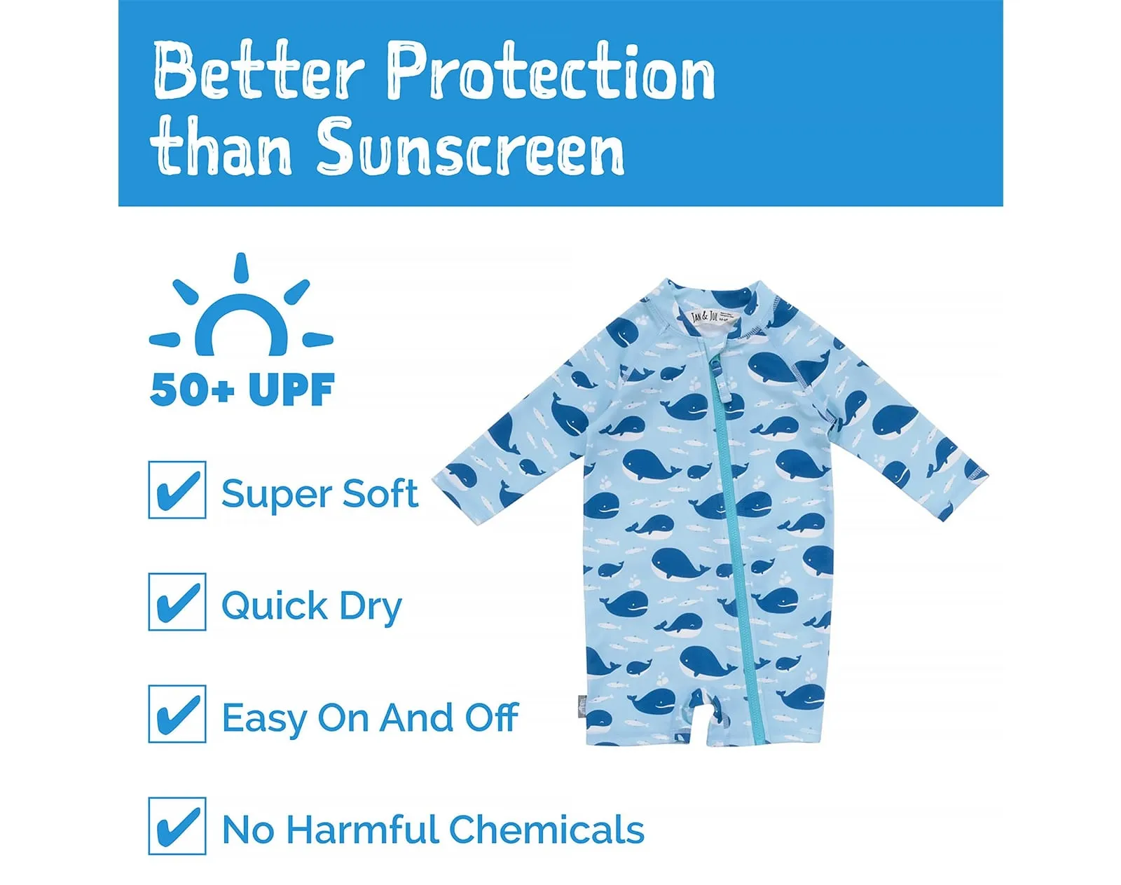 Long Sleeve UV Sun Suit