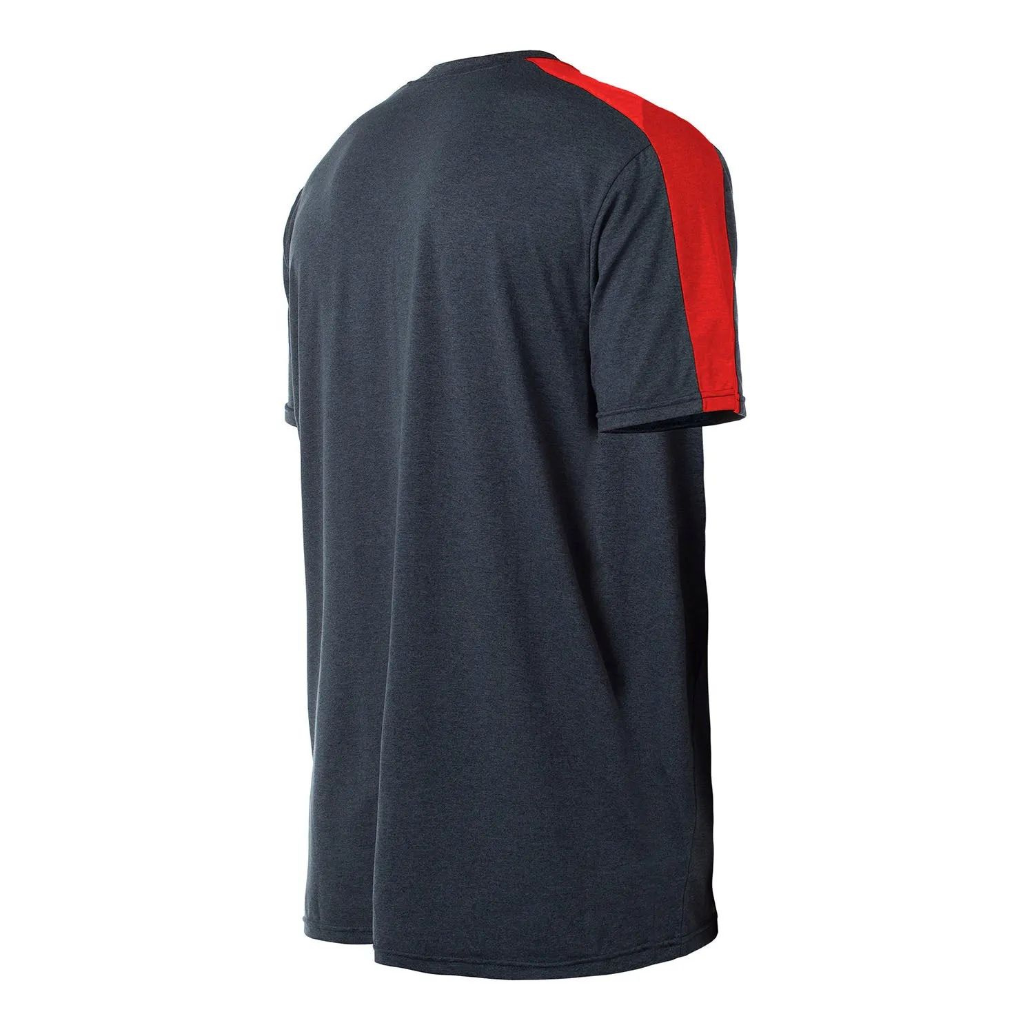 Men's New Era USMNT Spandex Vertical Navy Crew Neck T-Shirt