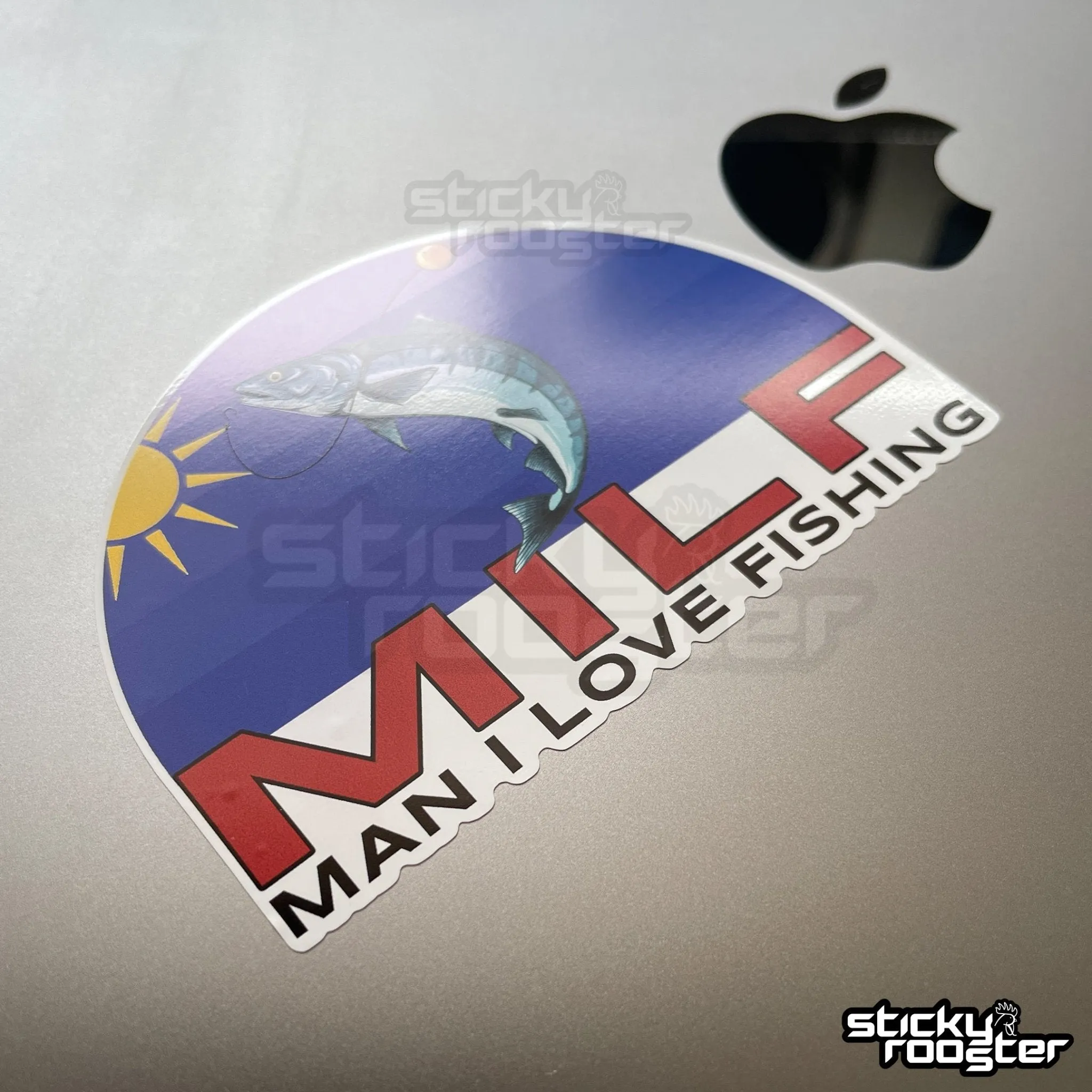 MILF - Man I Love Fishing sticker