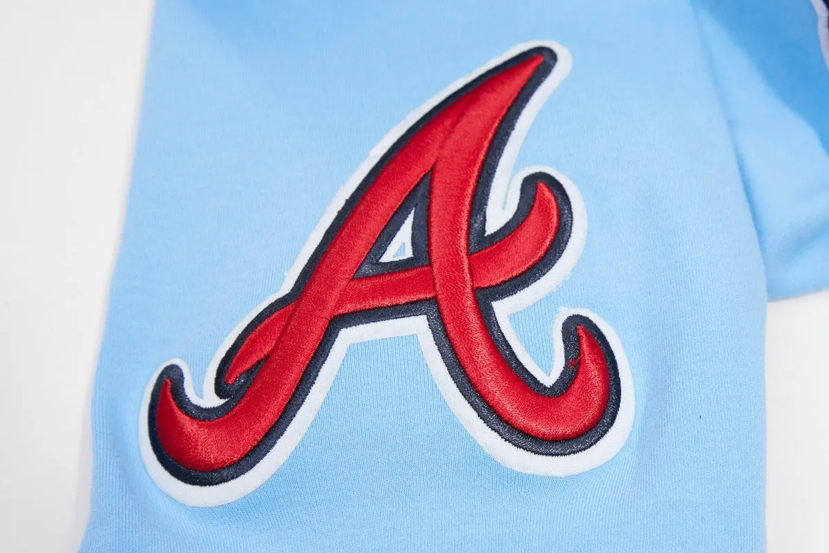 MLB ATLANTA BRAVES CLASSIC CHENILLE MEN'S TOP (UNIVERSITY BLUE)