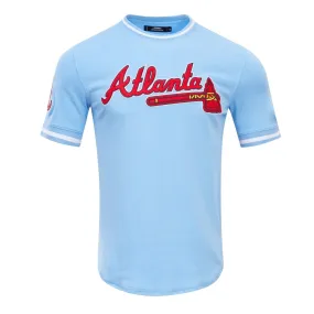 MLB ATLANTA BRAVES CLASSIC CHENILLE MEN'S TOP (UNIVERSITY BLUE)