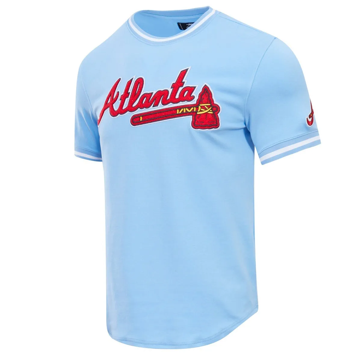 MLB ATLANTA BRAVES CLASSIC CHENILLE MEN'S TOP (UNIVERSITY BLUE)