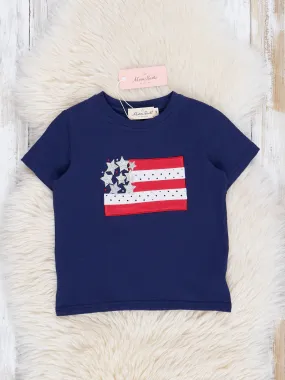 Navy Sparkle Stars Shirt