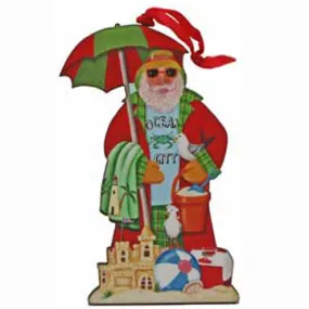 Ocean City Santa Ornament