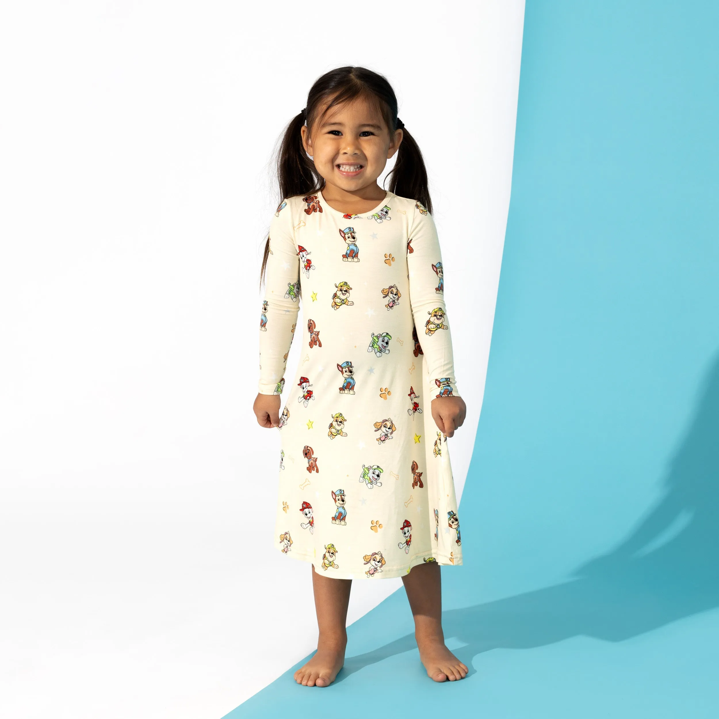 PAW Patrol: Classic Bamboo Girls' Long Sleeve Dress