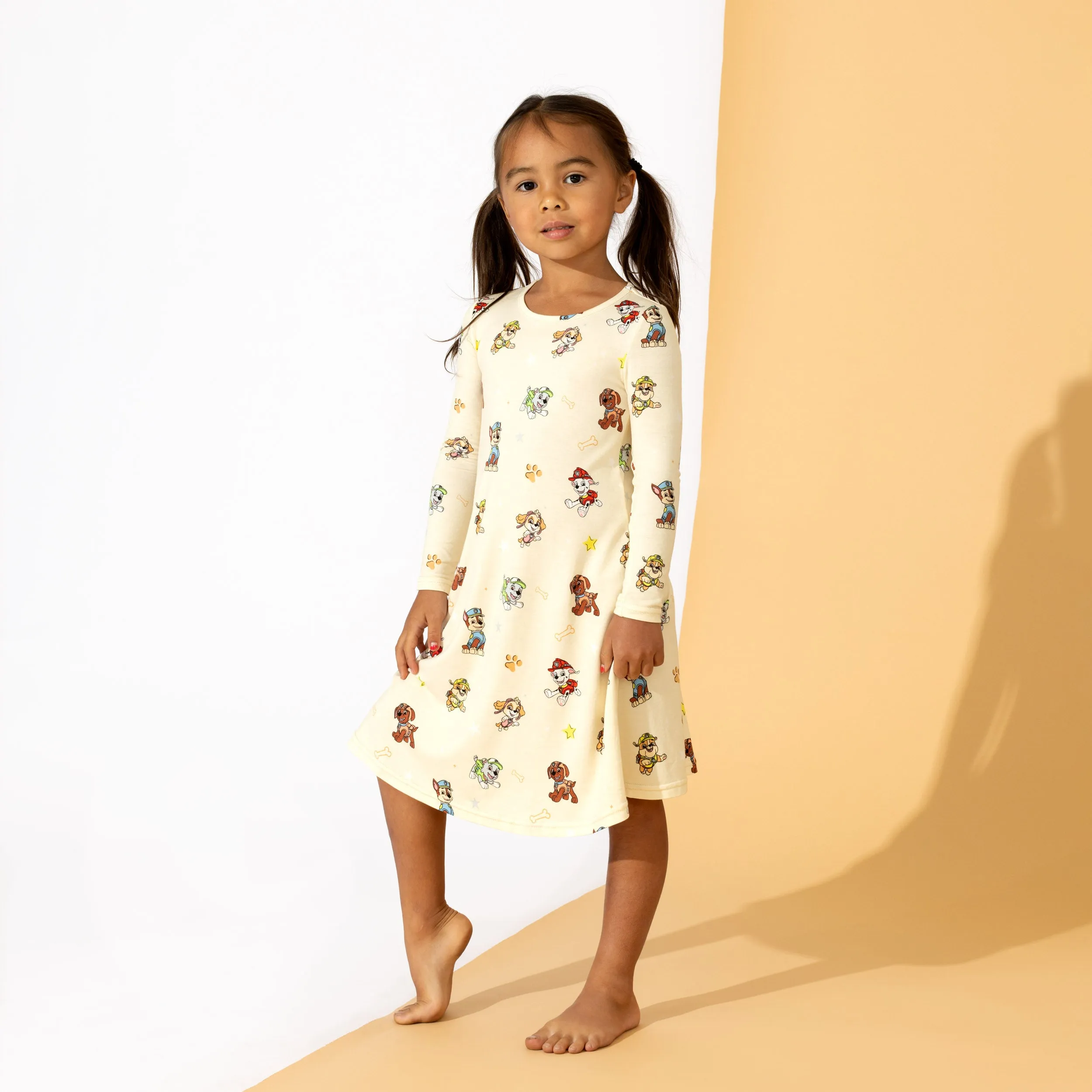 PAW Patrol: Classic Bamboo Girls' Long Sleeve Dress