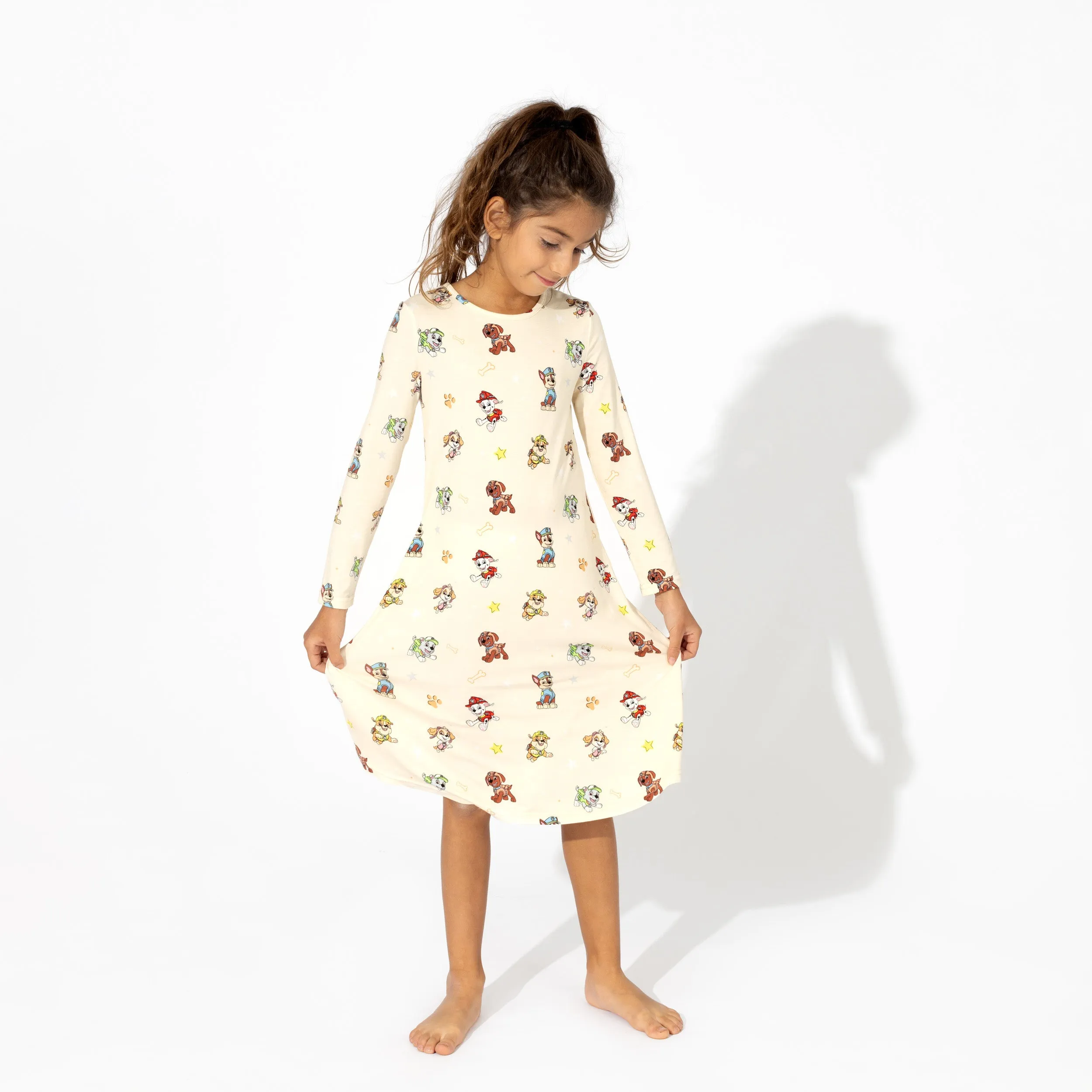 PAW Patrol: Classic Bamboo Girls' Long Sleeve Dress