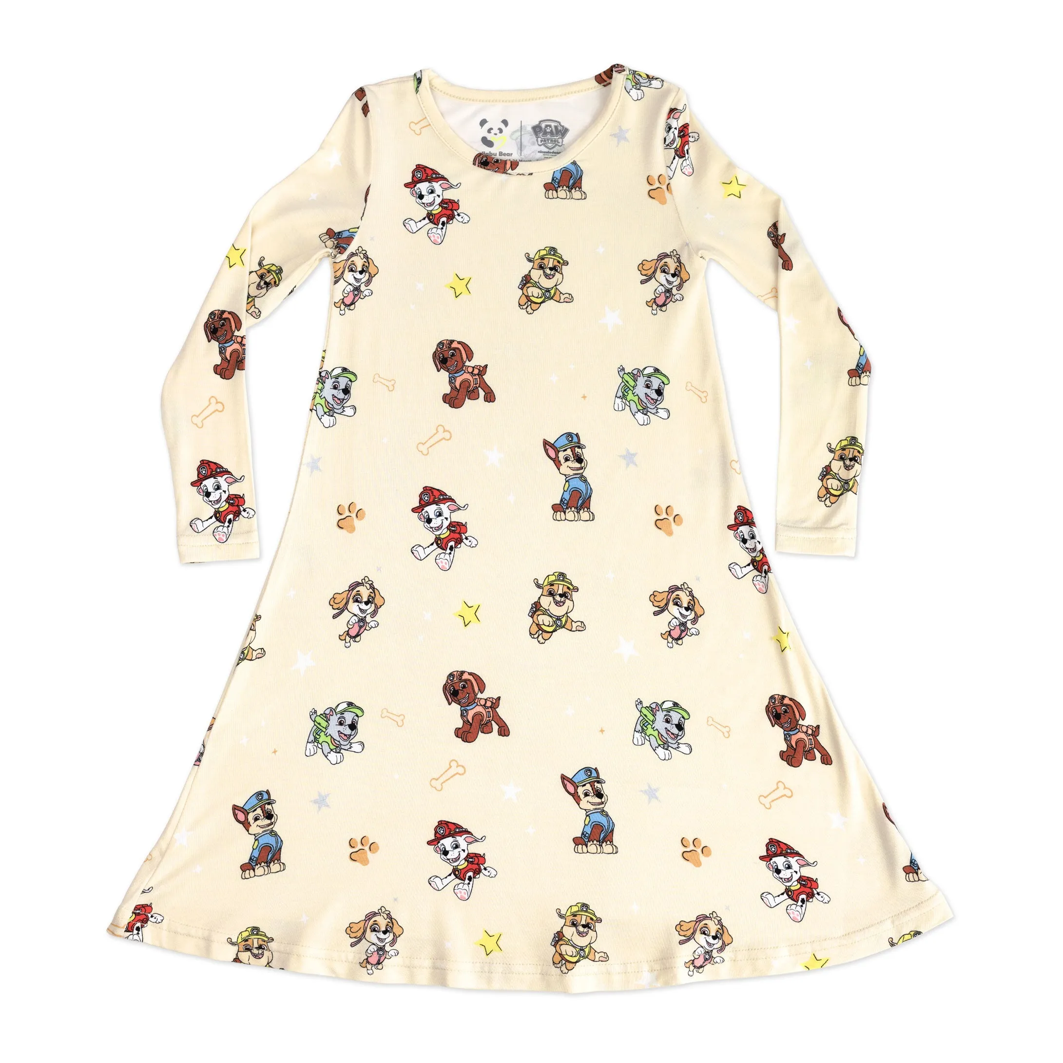 PAW Patrol: Classic Bamboo Girls' Long Sleeve Dress