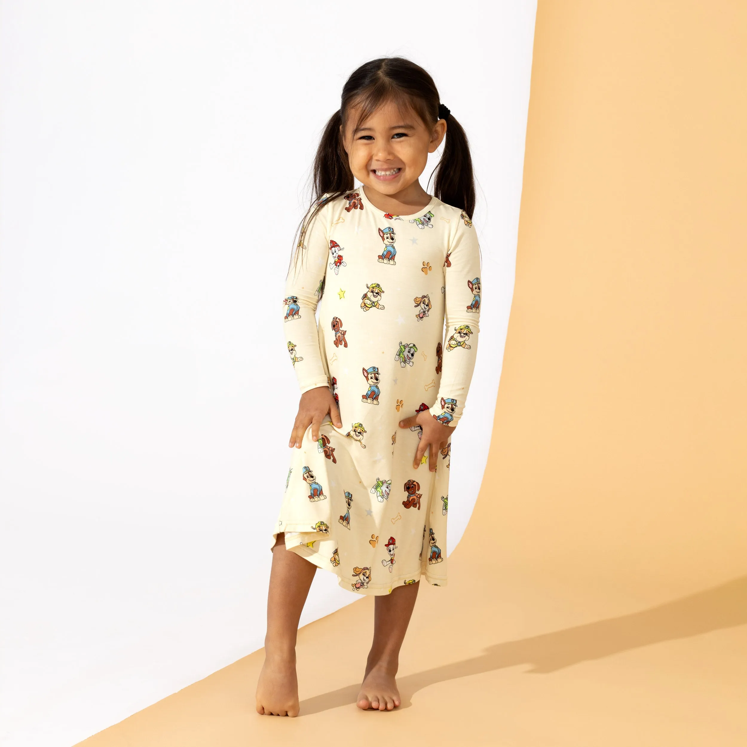 PAW Patrol: Classic Bamboo Girls' Long Sleeve Dress