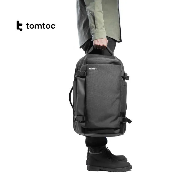 Tomtoc Navigator-A82 Travel Laptop Backpack 17″ (Black)